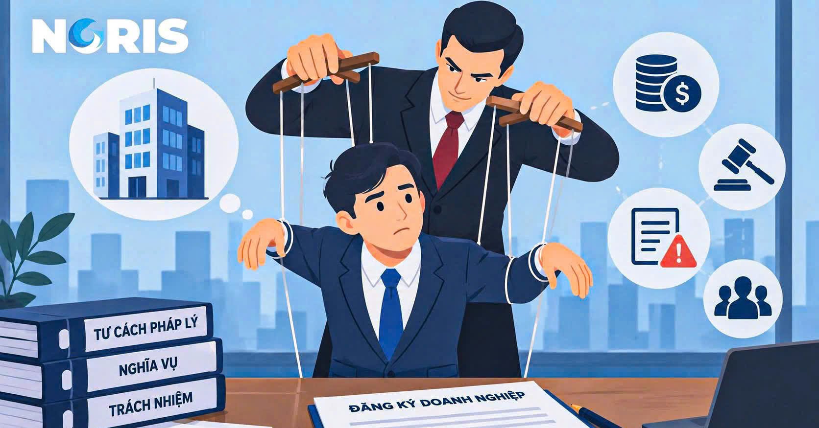 Đứng tên người đại diện theo pháp luật hộ người khác có thật chỉ là “cho mượn cái tên”?