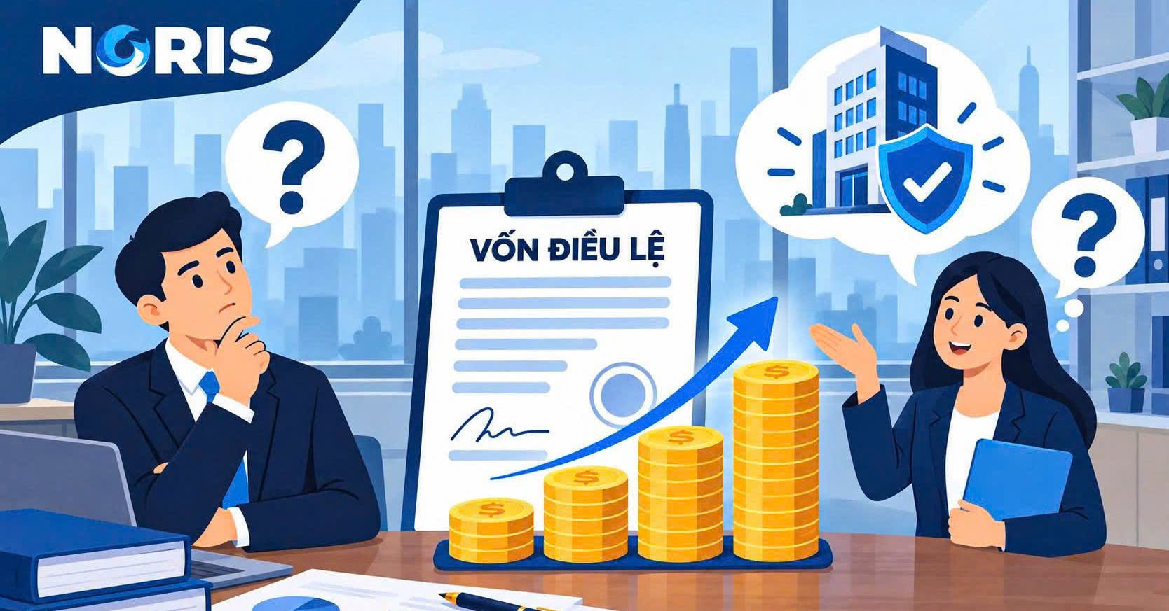 Vốn điều lệ càng cao thì công ty càng uy tín?